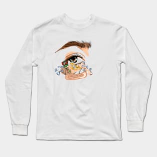 Eye illustration - I'm seeing you Long Sleeve T-Shirt